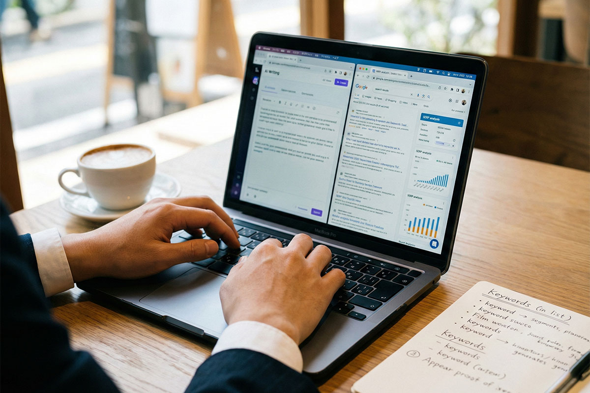 AIライティングでSEO対策｜成果を出すSERP分析とは？
