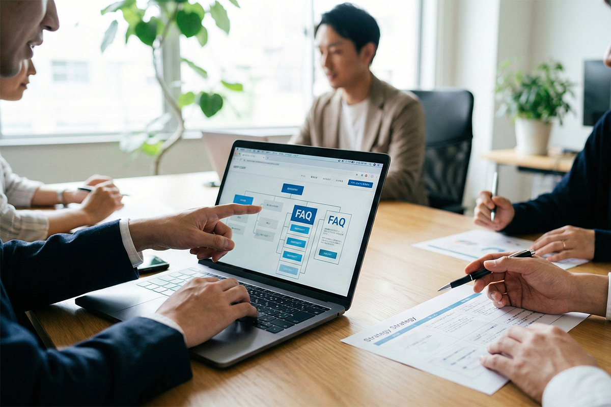 中小企業こそFAQ？オウンドメディア戦略の最適解